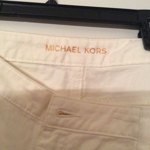Michael Kors white capri size 16